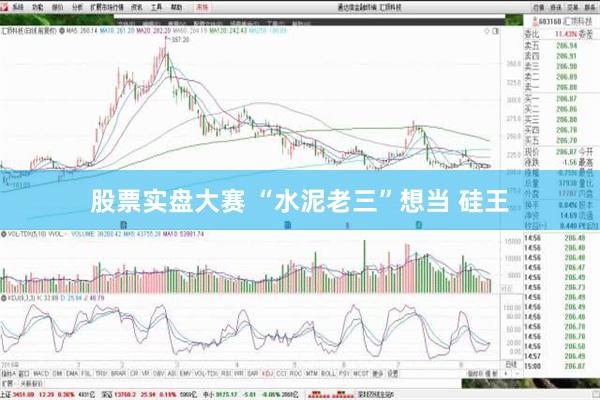 股票实盘大赛 “水泥老三”想当 硅王